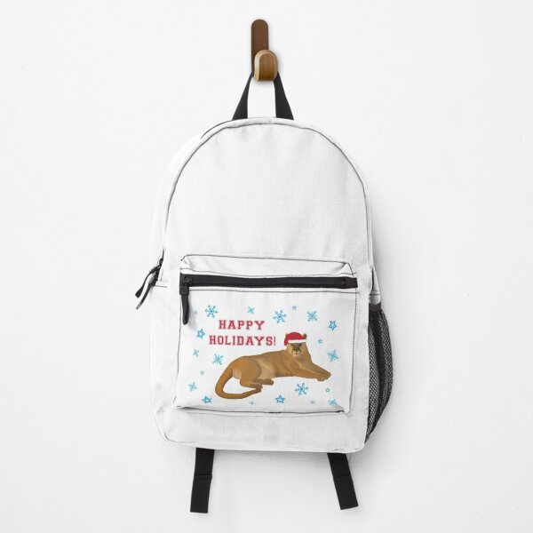 Item preview, Happy Holidays Cougar designed and sold by cmd-art.