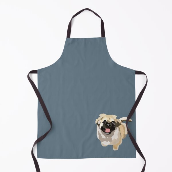 Item preview, Shih Tzu Pekingnese Mix Dog Portrait Digital Illustration designed and sold by sherylwylie.