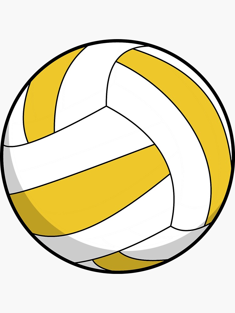 "Volleyball Classic Sand Volleyball" Sticker for Sale by