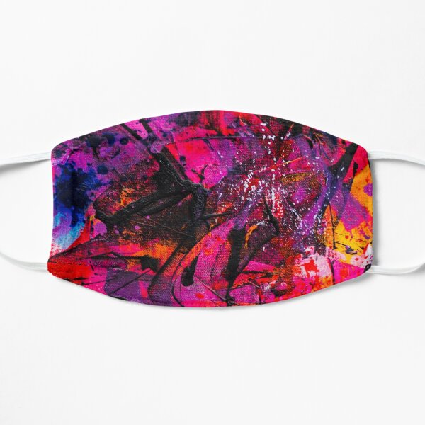 Bright Expressive Painting Flat Mask