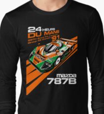 DU Mans Mazda 787B Long Sleeve T-Shirt