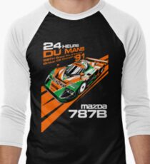 DU Mans Mazda 787B Men's Baseball Âľ T-Shirt