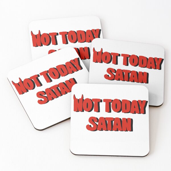 Item preview, Not Today Satan designed and sold by elmoore231.