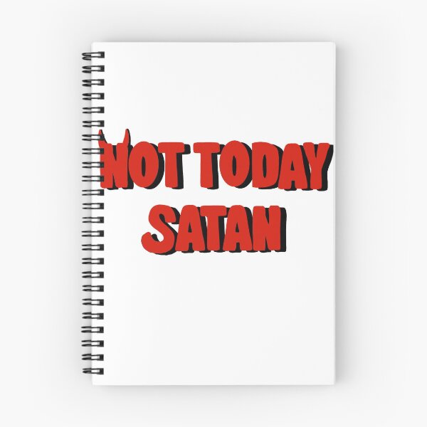Item preview, Not Today Satan designed and sold by elmoore231.