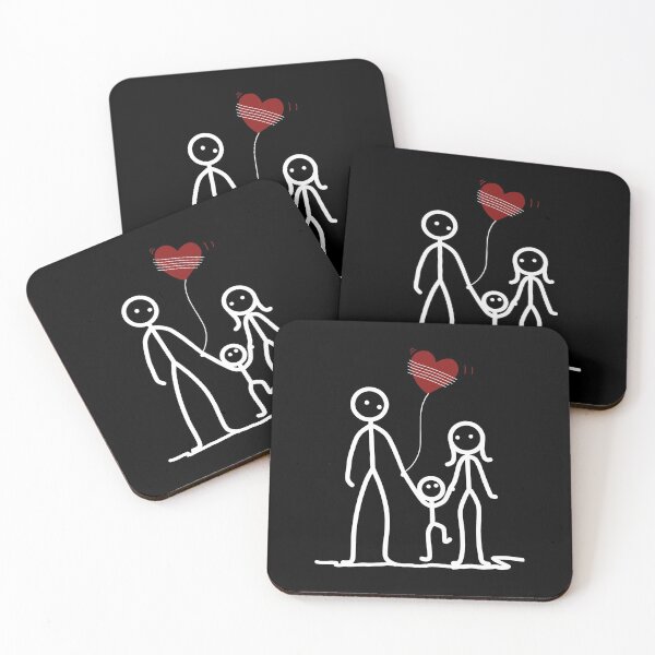 Item preview, Stickman / Family designed and sold by LotusCreations.