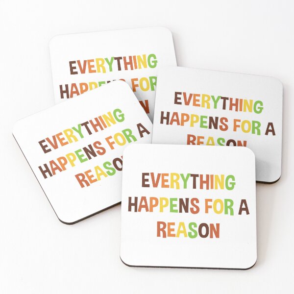 Item preview, Everything Happens For A Reason designed and sold by InvestingRoad.