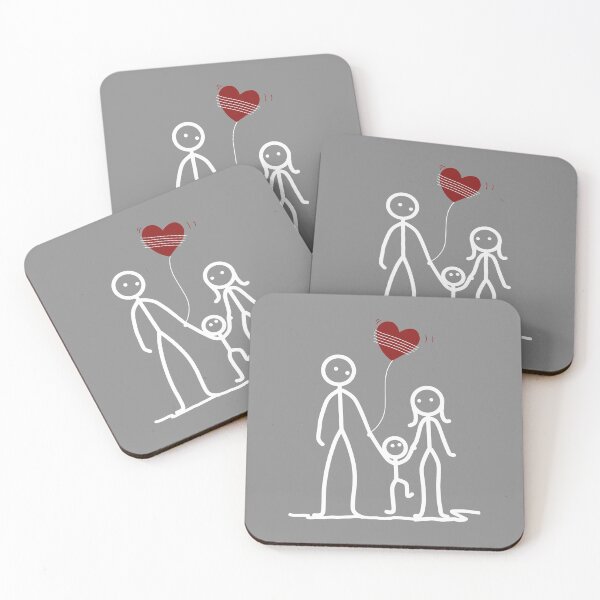 Item preview, Stickman / Family designed and sold by LotusCreations.