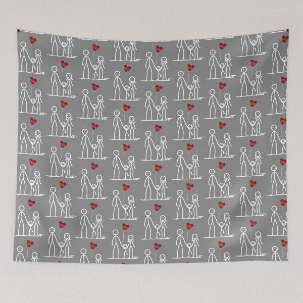 Item preview, Stickman / Family designed and sold by LotusCreations.
