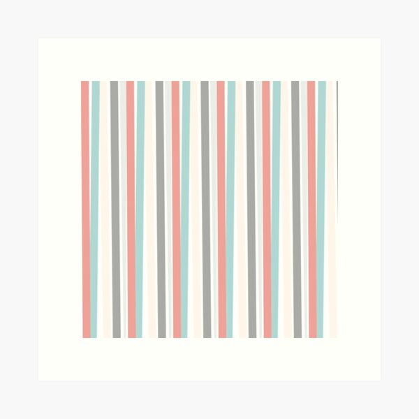 Giants orange - solid color - white vertical lines pattern Wall Mural by  Make it Colorful