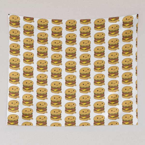 Item preview, Cute Hamburger Cartoon Design designed and sold by emmilowski.