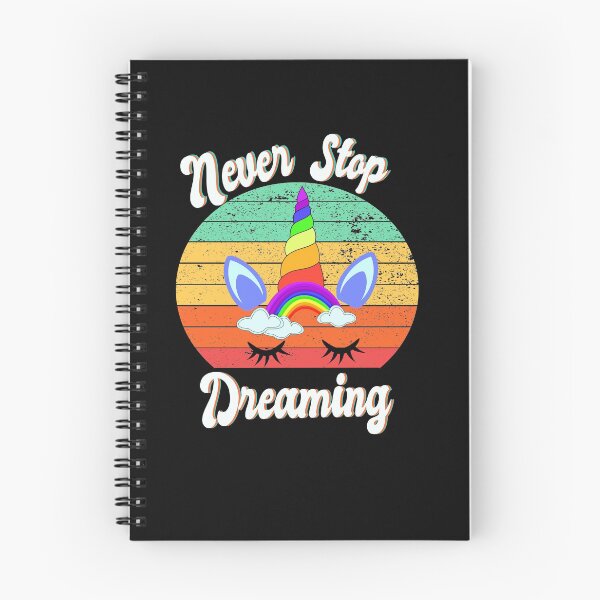 Item preview, Never Stop Dreaming Kitty Unicorn Caticorn Funny Quote  designed and sold by Steve  Morley.