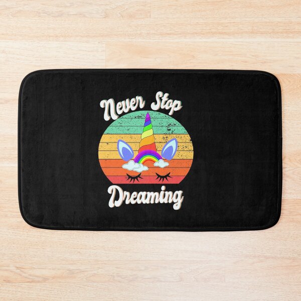 Item preview, Never Stop Dreaming Kitty Unicorn Caticorn Funny Quote  designed and sold by Steve  Morley.