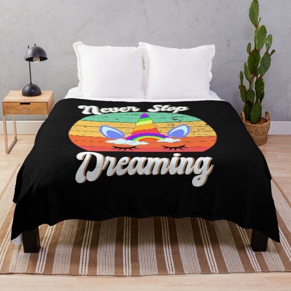 Item preview, Never Stop Dreaming Kitty Unicorn Caticorn Funny Quote  designed and sold by Steve  Morley.