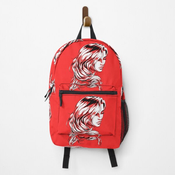 Item preview, Hair Swept over Shoulder in Red designed and sold by Brina Williamson.