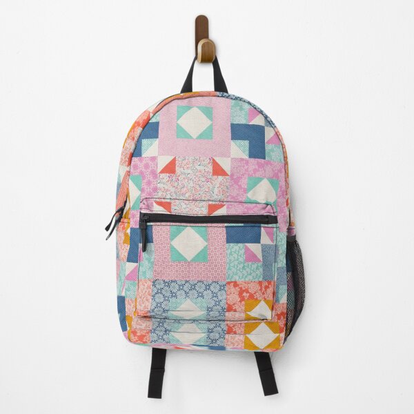 Item preview, Pastel quilted patchwork comfort baby blanket  designed and sold by baligaia.