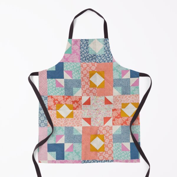 Item preview, Pastel quilted patchwork comfort baby blanket  designed and sold by baligaia.