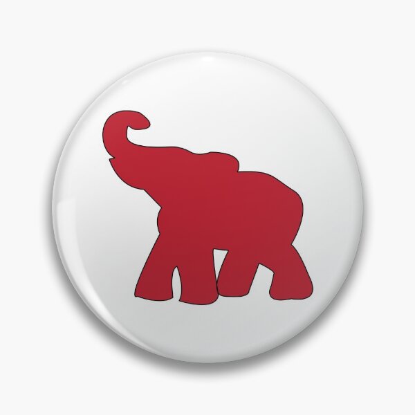 Item preview, Red Elephant Silhouette Vector designed and sold by emmilowski.
