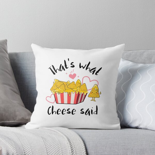 Item preview, That's What Cheese Said - Funny Kawaii Cheese Nachos designed and sold by Kaos Urbanwear.