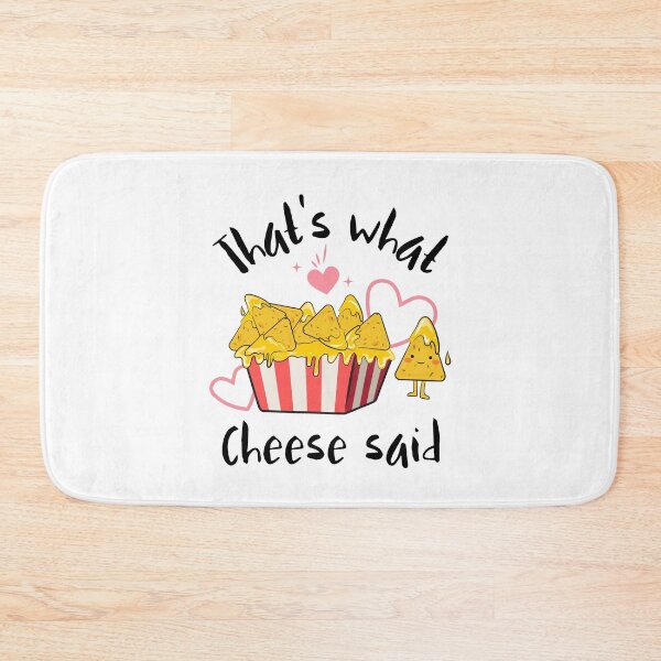 Item preview, That's What Cheese Said - Funny Kawaii Cheese Nachos designed and sold by Kaos Urbanwear.