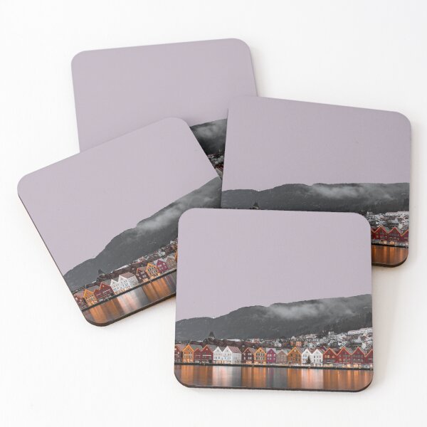 Item preview, Bergen, Norway Travel Artwork designed and sold by Alo.
