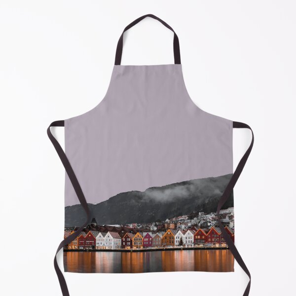 Item preview, Bergen, Norway Travel Artwork designed and sold by Alo.