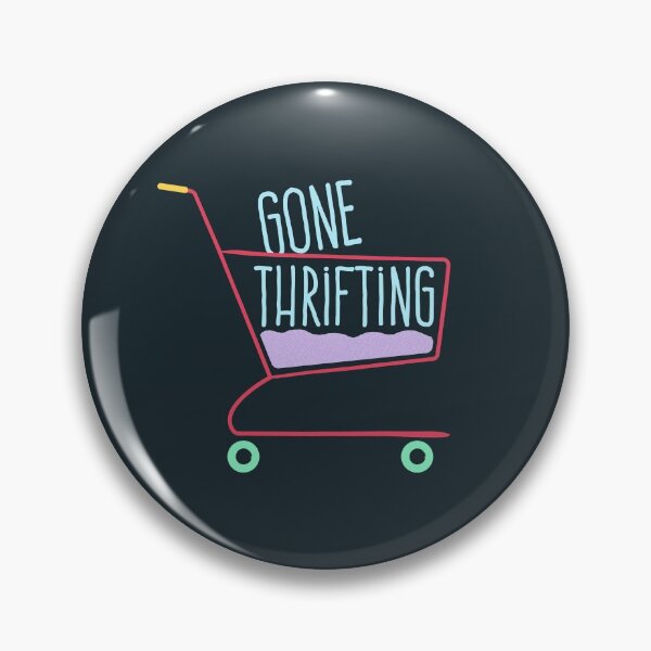Item preview, Gone Thrifting Online Seller Funny Colorful Merch designed and sold by wugnia.