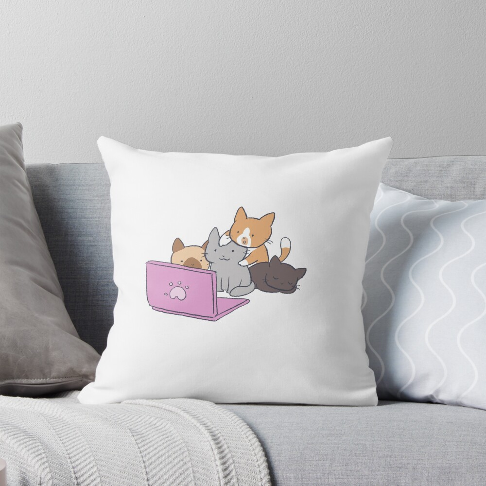 Item preview, Throw Pillow designed and sold by deniseyu.