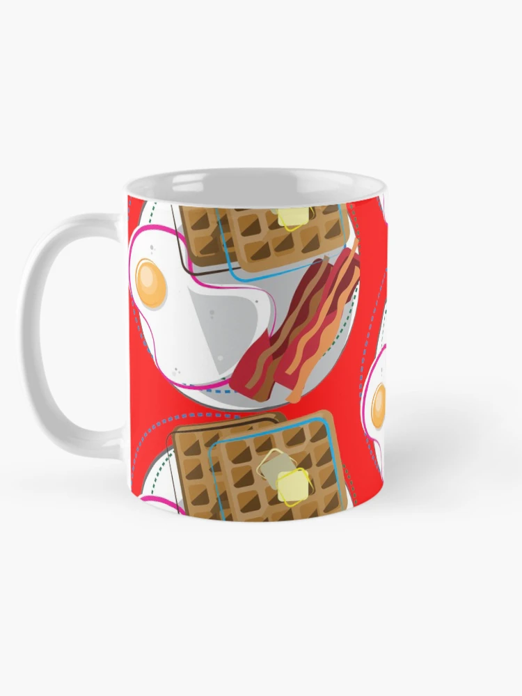 Thumbnail 5 of 6, Coffee Mug, Abstract Breakfast! designed and sold by Raul-Raziel.