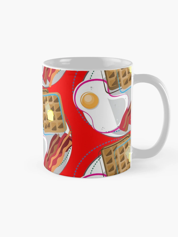 Thumbnail 3 of 6, Coffee Mug, Abstract Breakfast! designed and sold by Raul-Raziel.