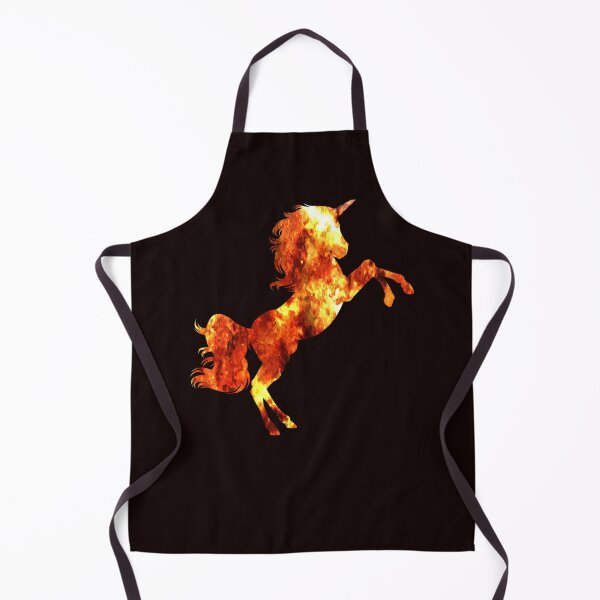 Item preview, Burning Unicorn Mask And Sticker designed and sold by Teetans.