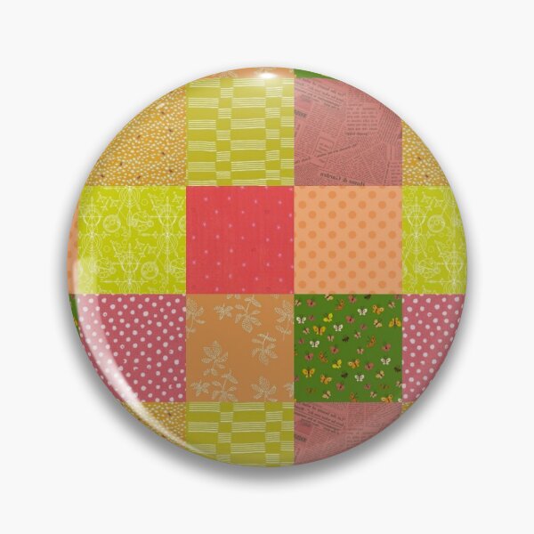Item preview, Pastel rainbow Patchwork quilted comfort baby blanket  designed and sold by baligaia.
