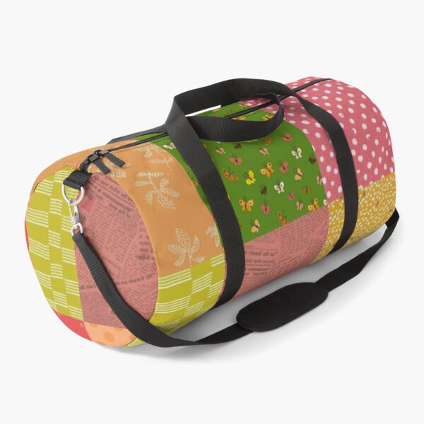 Item preview, Pastel rainbow Patchwork quilted comfort baby blanket  designed and sold by baligaia.