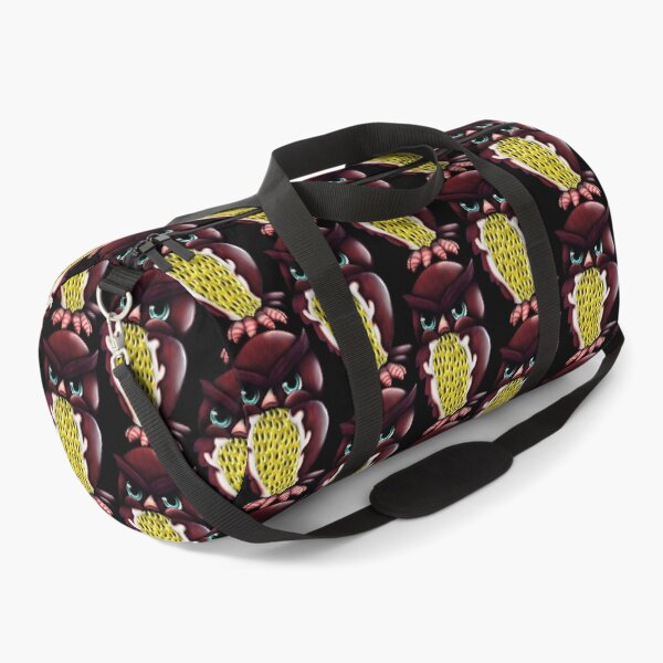 Grumpy Passion Fruit Owl Duffle Bag