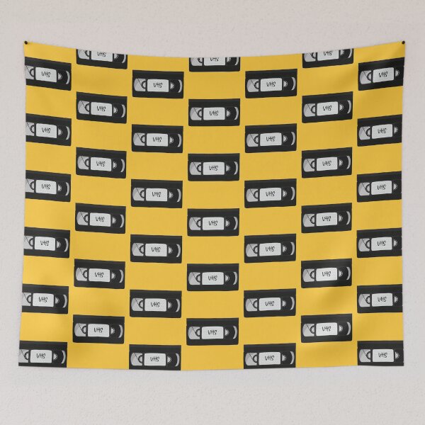 Item preview, VHS Cassette Tape Video Yellow designed and sold by Sunny Collections.