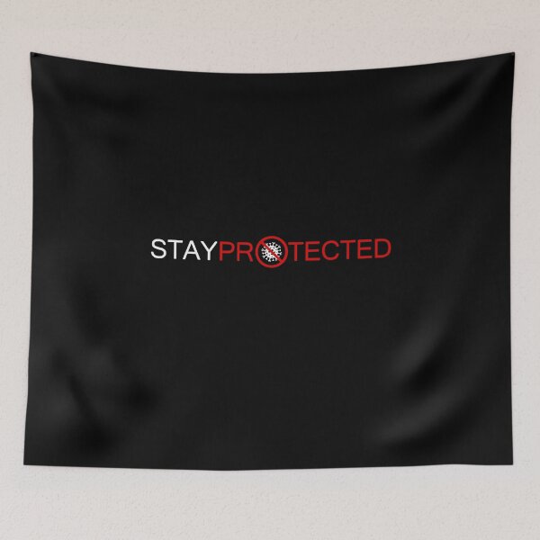 Item preview, Stay protected , text coronavirus designed and sold by MarketVisionAV.