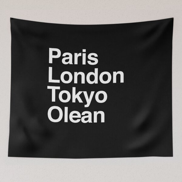 Item preview, Olean Paris Tokyo London Design designed and sold by Custom365.