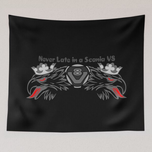 Item preview, Never Late V8 Griffin Silver designed and sold by ScaniaTrucks.