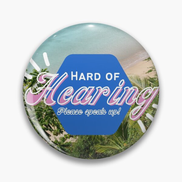 Item preview, Hard of hearing designed and sold by STUDIOmilk.