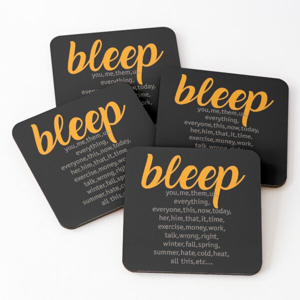 Item preview, Bleep... designed and sold by shirtheadts.