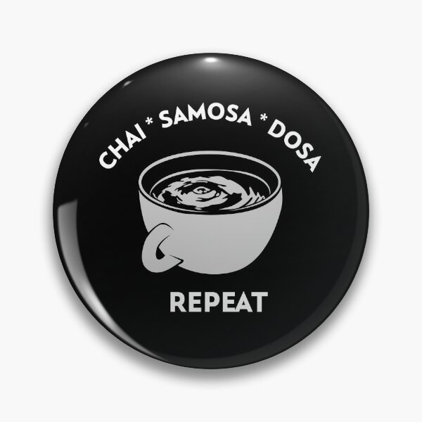 Item preview, Indian Food Chai Samosa Dosa  Funny designed and sold by Life Is Beautiful.