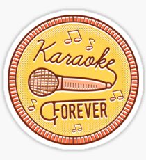 Karaoke Forever Sticker