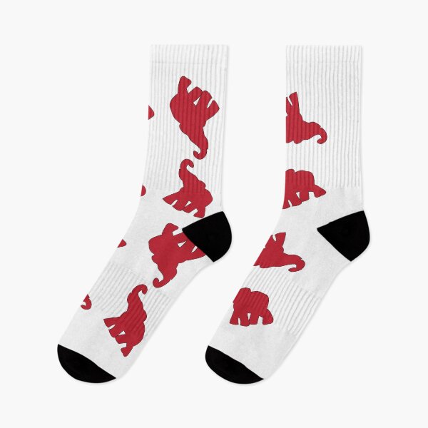 Item preview, Red Elephant Silhouette Pattern Design designed and sold by emmilowski.