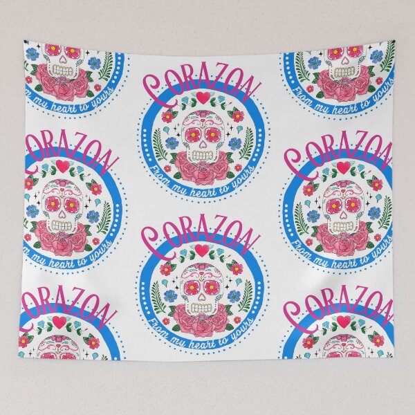 Item preview, Sugar Skull- Corazon, from my heart to yours designed and sold by AmazingEcraft.