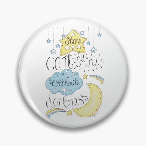 Item preview, Stars Can't Shine Without Darkness  designed and sold by LouiseFranksArt.