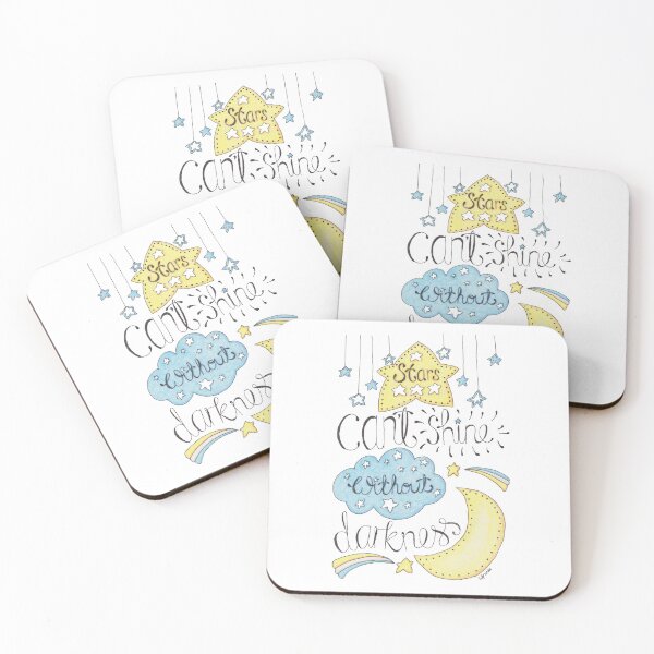 Item preview, Stars Can't Shine Without Darkness  designed and sold by LouiseFranksArt.