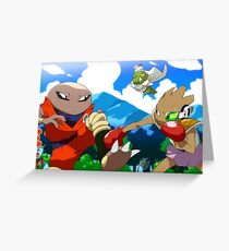 Pokeball Z Greeting Card