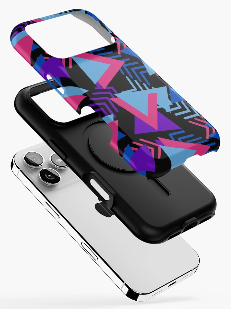 Thumbnail 2 of 4, iPhone Case,  Triangular pattern designed and sold by RueChiedza.