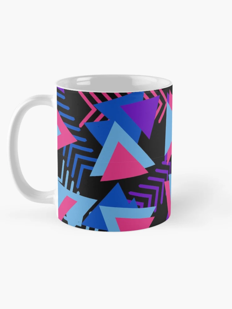 Thumbnail 5 of 6, Coffee Mug, Triangular pattern designed and sold by RueChiedza.