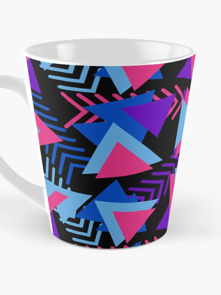 Thumbnail 3 of 4, Coffee Mug, Triangular pattern designed and sold by RueChiedza.