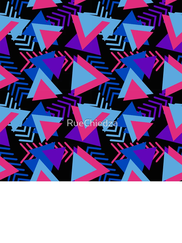 Thumbnail 4 of 4, Boxy T-Shirt, Triangular pattern designed and sold by RueChiedza.